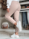 Ženske hlače s pasom MODELA roza Dstreet UY2569_2