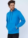 Moška jopa z zadrgo Barva Modra DSTREET BX5024