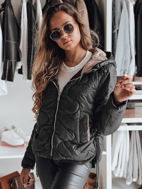 Ženska prešita jakna OLMOS Barva Bež DSTREET TY4240