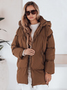 Ženska prešita jakna LETLIS camel Dstreet TY3245