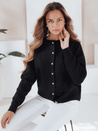 Ženski pulover z zadrgo SELINA black Dstreet MY2512