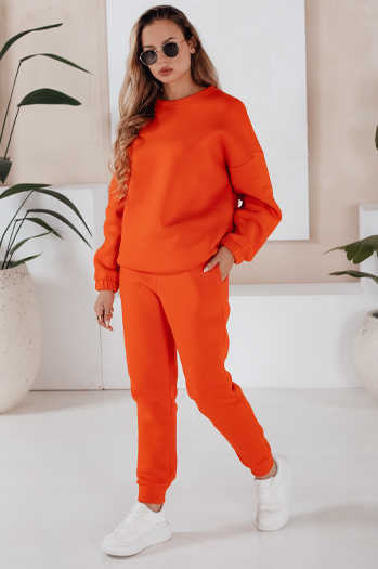 Ženski komplet trenirke ARIELLA PREMIUM Barva Oranžna DSTREET AY0724