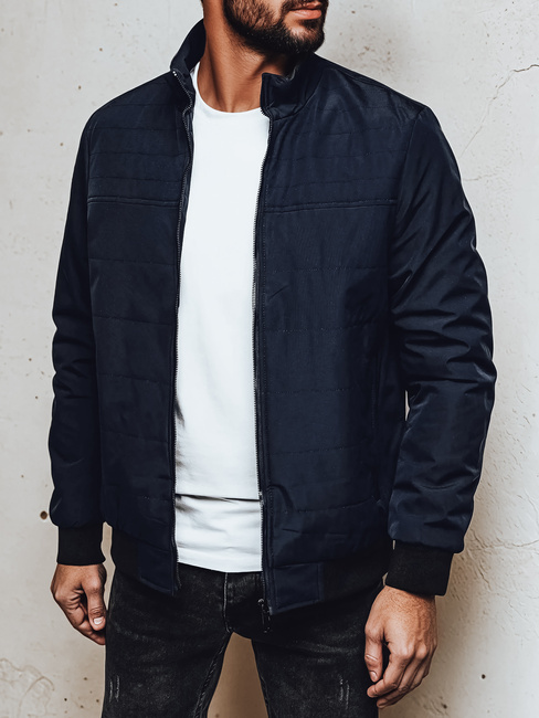 Moška prehodna jakna mornarsko modra Dstreet TX5006