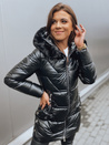 Ženska zimska jakna s kapuco KRISTA black Dstreet TY3065
