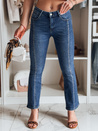 Ženske jeans hlače na zvonec LUSINIA blue Dstreet UY2473