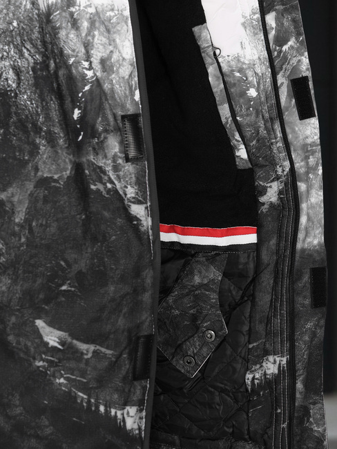 Moška zimska smučarska jakna črna Dstreet TX5124