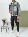 Moška jeans jakna Barva Črna DSTREET TX4689