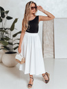 Spódnica CISTAL biała Dstreet CY0453