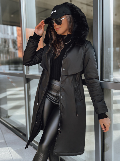 Ženska zimska jakna parka LUSTER black Dstreet TY3954