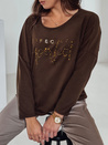 Ženska bluza PERFSTYLE čokoladna Dstreet RY2667_2