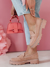 Ženski mokasini LOAFELIA pink Dstreet ZY0601
