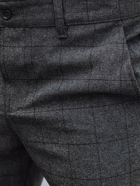 Moške hlače v grafitni barvi Dstreet UX4406z