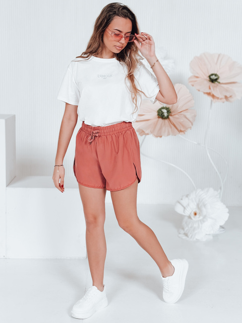 Ženske kratke hlače MISSRUN roza Dstreet SY0426