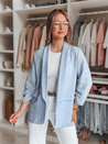 Ženska prevelika jakna SOFT LOVE blue Dstreet PY0132_1