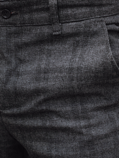 Moške vsakdanje temno sive hlače Dstreet UX4399z