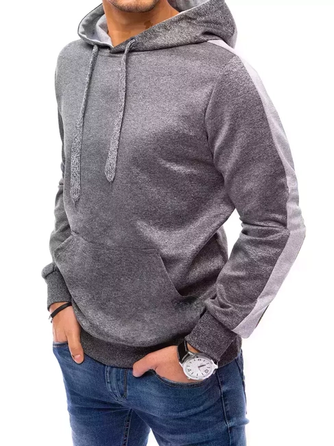 Moška jopa s kapuco Barva Temno siva DSTREET BX5122