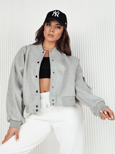 Ženska bomber jakna BONDAI Barva siva DSTREET TY4146