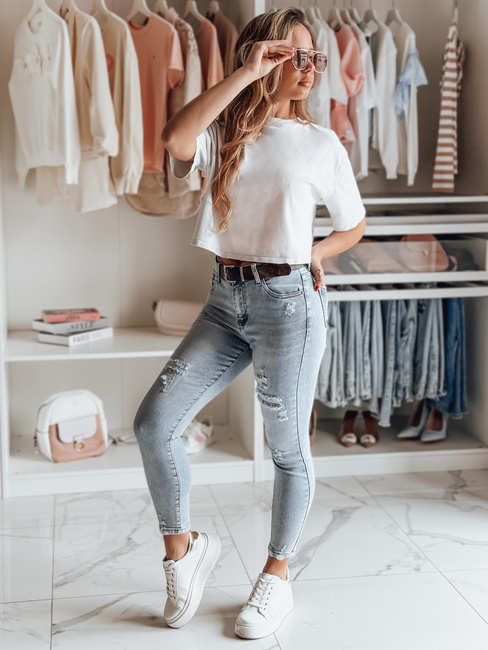 Ženske jeans hlače TAVELLIA blue Dstreet UY2705