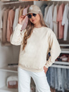 Bluza damska SWAN kremowa Dstreet BY1294