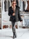 WINTERGIRL ženska prešita jakna črna Dstreet TY4933