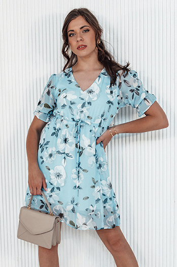 RIVIERA obleka modra Dstreet EY2495