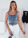 Ženski top iz džinsa VESTTOP Dstreet RY2727