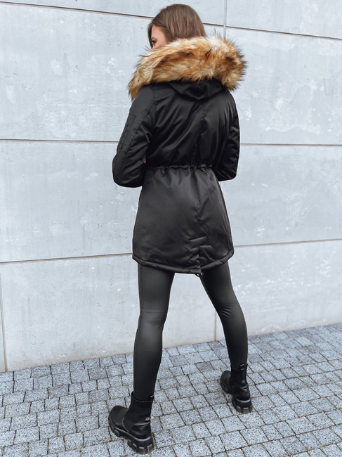Ženska zimska jakna VIXEN Barva Črna DSTREET TY3874