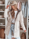Ženska prehodna jakna parka FERISSA beige Dstreet TY4872