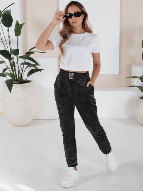 Ženske trenirke BRENDA Barva Črna DSTREET UY1753