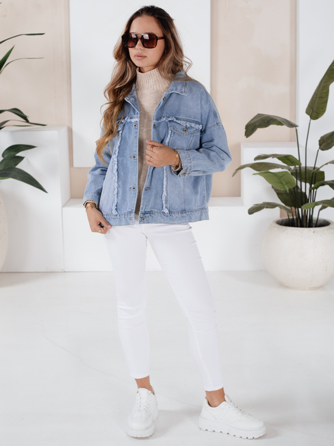 Ženska džins jakna DENZARIA blue Dstreet TY4905