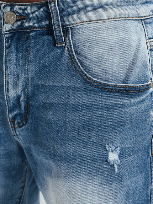 Moške kratke hlače iz džinsa, modre Dstreet SX2560