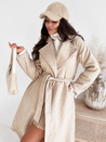 Ženski plašč NANCY light beige Dstreet TY3884