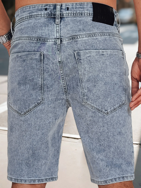 Moške svetlo modre kratke hlače iz džinsa Dstreet SX2490