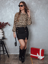 SAVANATOP ženska bluza v leopardjem vzorcu Dstreet RY2711_2