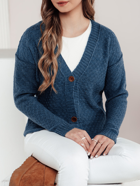 Ženski pulover CHICLINE blue Dstreet MY2400