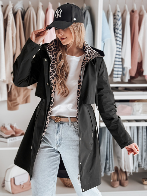 Ženska prehodna jakna parka FERISSA black Dstreet TY4871