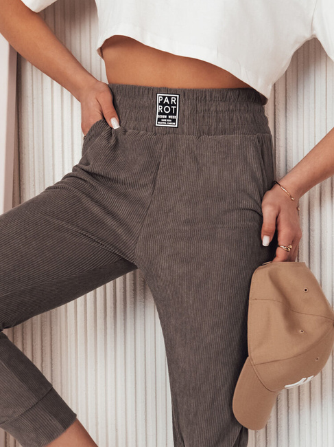 Ženske trenirke LORIST Barva siva DSTREET UY2056