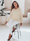 Ženski pulover VERALIA ecru Dstreet MY2517