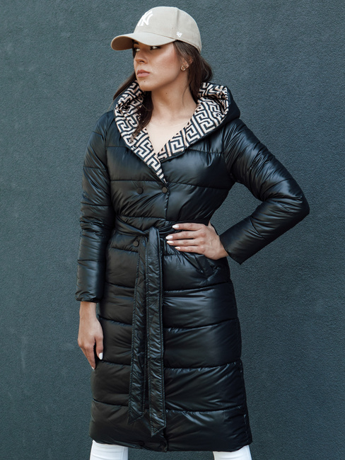 Płaszcz zimowy damski GRACE czarny Dstreet TY4501