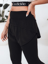 Ženske športne gamaše GIRLJUMP black Dstreet UY2722