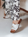 Ženske japonke z lokom KISSBOW white Dstreet ZY0755_3