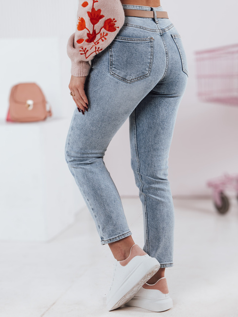 MODERTIA Dstreet ženske oprijete jeans hlače UY2345