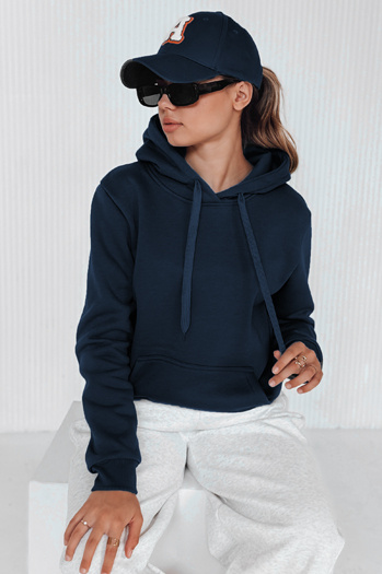 Ženska jopa s kapuco BASIC Barva Mornarica DSTREET BY0561