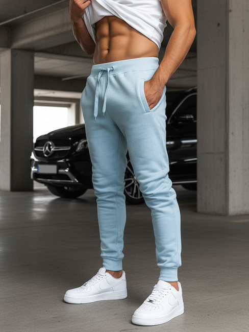 Moške spodnji deli trenirke Barva Modra DSTREET UX3450