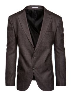 Moški blazer casual Barva rjav DSTREET MX0599_1