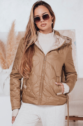 Ženska prešita jakna MAXWELL gold Dstreet TY4397