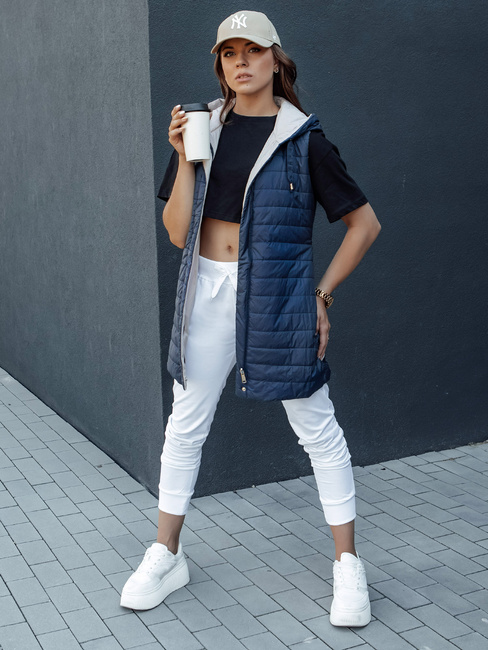 Kamizelka damska MELANI granatowa Dstreet TY4519