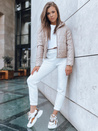 Ženska kratka jakna SPORT HEVEN Barva kamela DSTREET TY3711