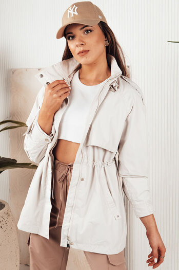 Ženska parka jakna TILAN Barva Bela DSTREET TY4274