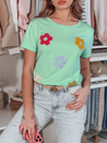 Ženska cvetlična majica DAISYLA mint Dstreet RY2743